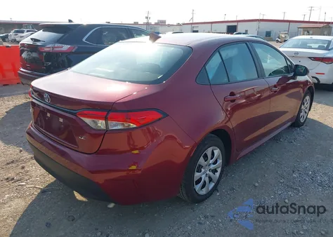 2025 Toyota Corolla Le из США, поврежденный, VIN 5YFB4MDE1SP256599